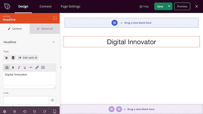 So gestalten Sie Ihre Überschriften und Texte in WordPress