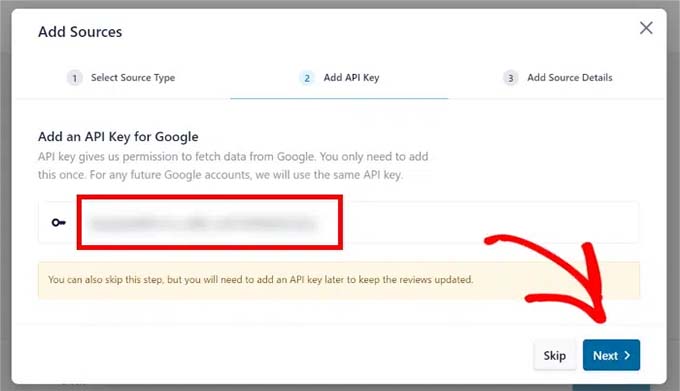 Lägg till Google API-nyckel i Smash Balloon Lägg till Google API-nyckel i Smash Balloon