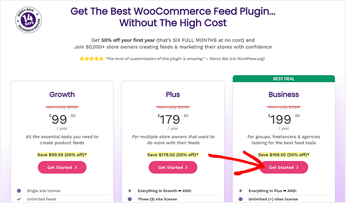 Planes de precios de AdTribes