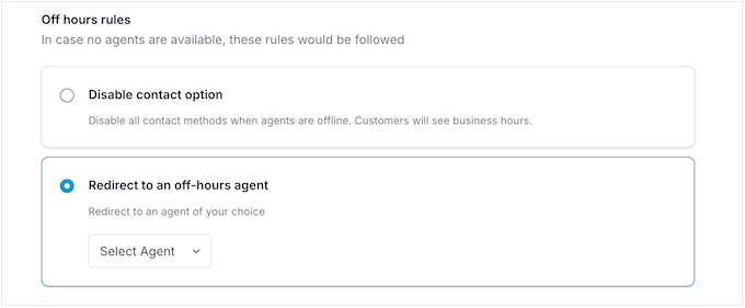 Cum să setați reguli de indisponibilitate pentru biroul dvs. de asistență automatizat sau personalul de suport clienți