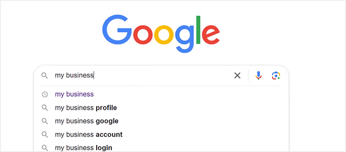 Skriv mitt företag i Google-sökning Skriv mitt företag i Google-sökning