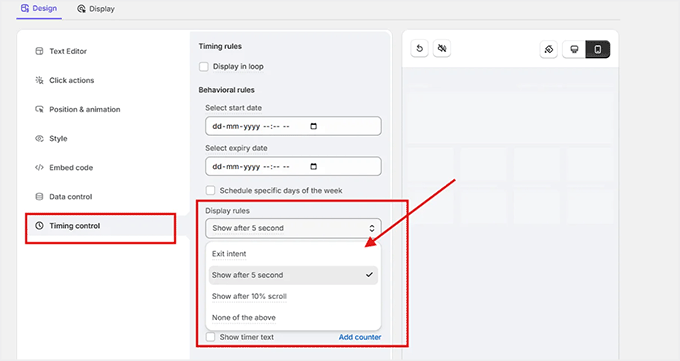 Crea un popup exit-intent in HubSpot