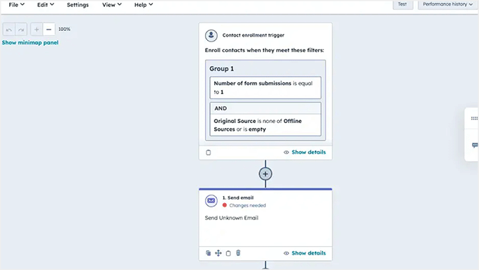Crea un flusso di lavoro e-mail in HubSpot