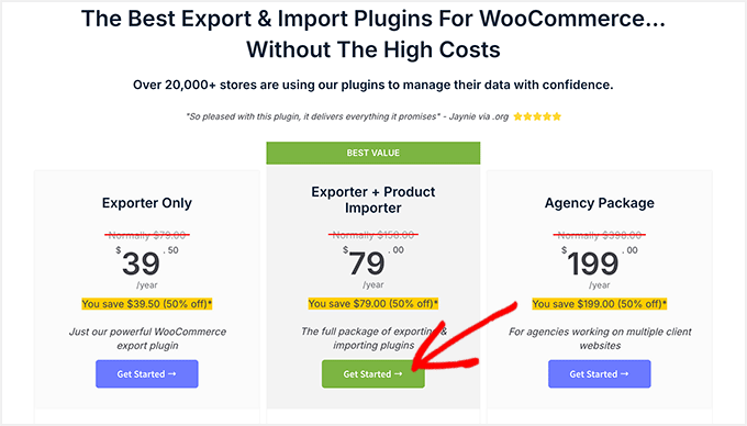 Visser Labs pricing page