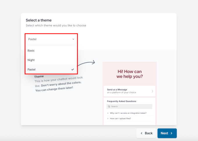 Välja ett tema för WhatsApp click-to-chat Välja ett tema för WhatsApp click-to-chat