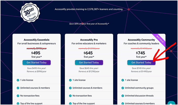 AccessAlly pricing AccessAlly pricing