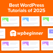 Najlepsze tutoriale WordPress 2025 roku na WPBeginner