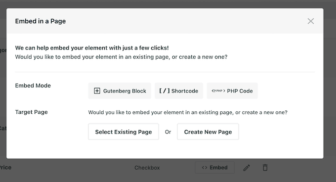 Embedding filters in your site using a block, shortcode, or custom PHP Embedding filters in your site using a block, shortcode, or custom PHP