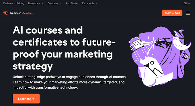 Accessing Semrush's free AI resources Accessing Semrush's free AI resources