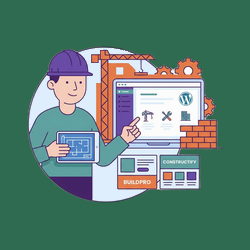 Cele mai bune teme WordPress pentru construcții