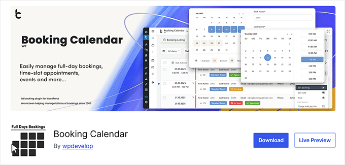 Booking Calendar – Mülk Sahipleri ve Kiralama İşletmeleri İçin En İyi Eklenti