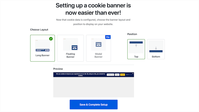 Come progettare un banner di consenso ai cookie utilizzando WPConsent