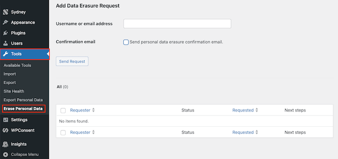 Conformarsi alla LGPD del Brasile onorando le richieste di cancellazione dei dati