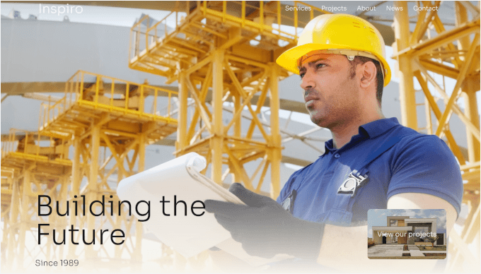 Motyw budowlany Inspiro