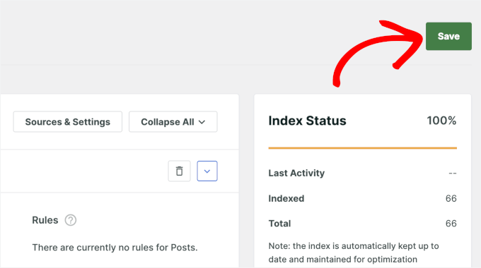 Saving the customized search engine Saving the customized search engine