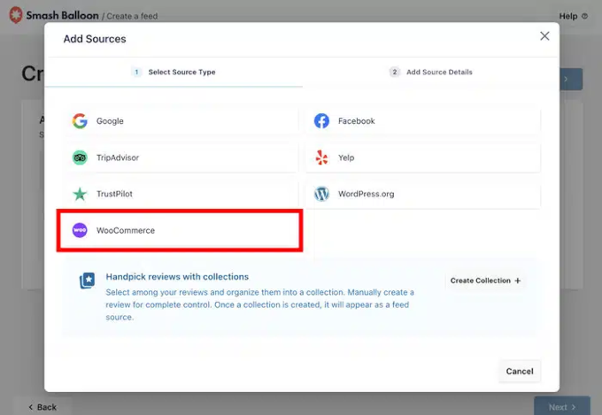 WooCommerce reviews added as a source in Reviews Feed