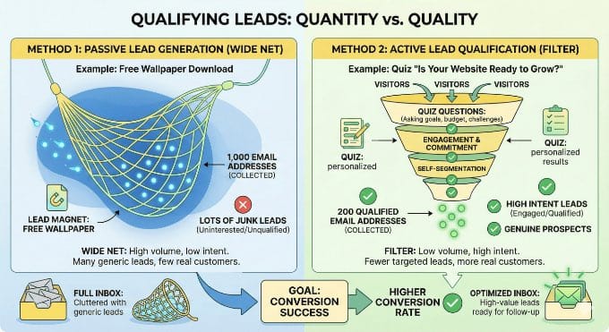 Quantificando Leads: Quantidade vs Qualidade Quantificando Leads: Quantidade vs Qualidade