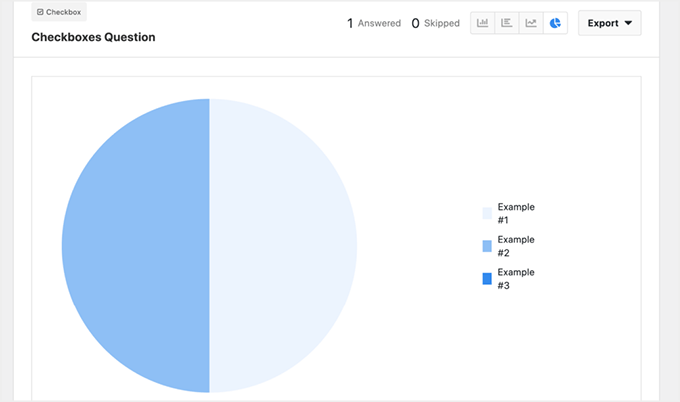 Visa svar på kryssfrågor i UserFeedback