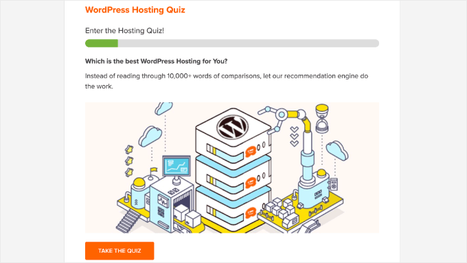 Quiz de Hospedagem WordPress WPBeginner Quiz de Hospedagem WordPress WPBeginner
