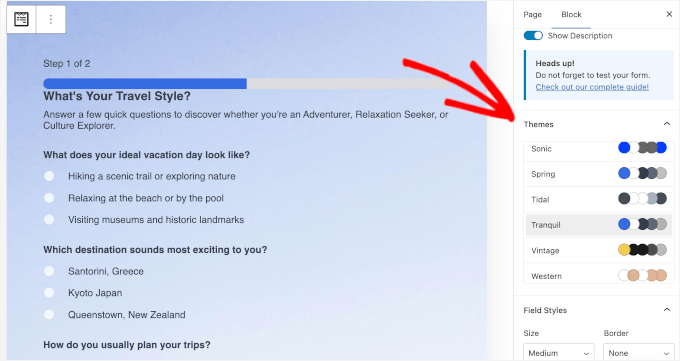 Tillämpa ett tema på frågesporten Tillämpa ett tema på frågesporten