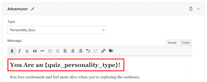 Använda WPForms smarta taggar Använda WPForms smarta taggar