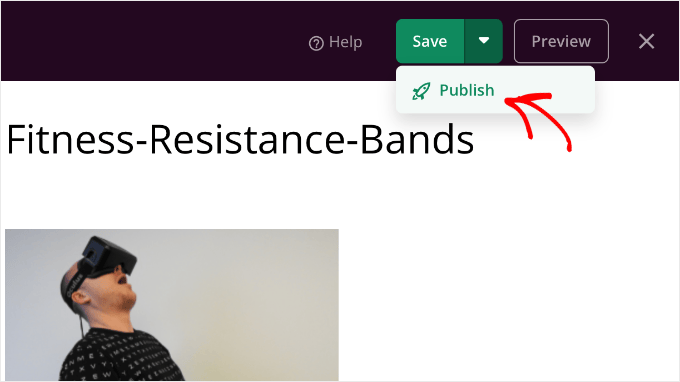 Publication d’une page de produit personnalisée dans SeedProd