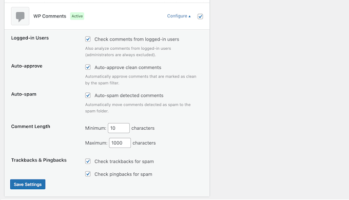 How to protect the WordPress comment section against automated spam 