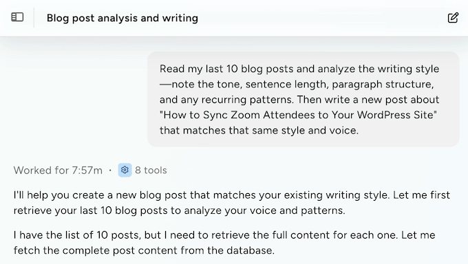 Generating blog posts using automation tools Generating blog posts using automation tools