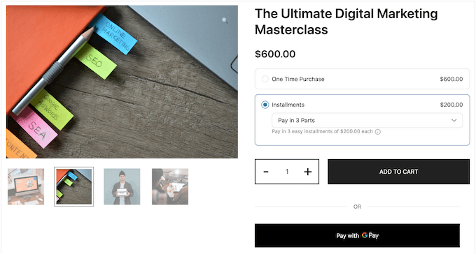 How to add an instalment plan to your WooCommerce store 