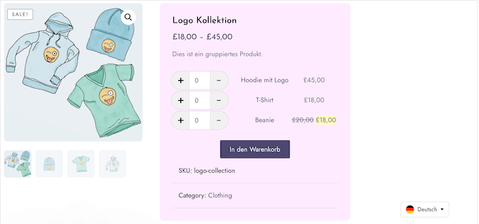 Übersetzung Ihrer WooCommerce-Produktseiten mit Universally