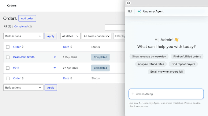 An example of a context-aware AI assistant An example of a context-aware AI assistant