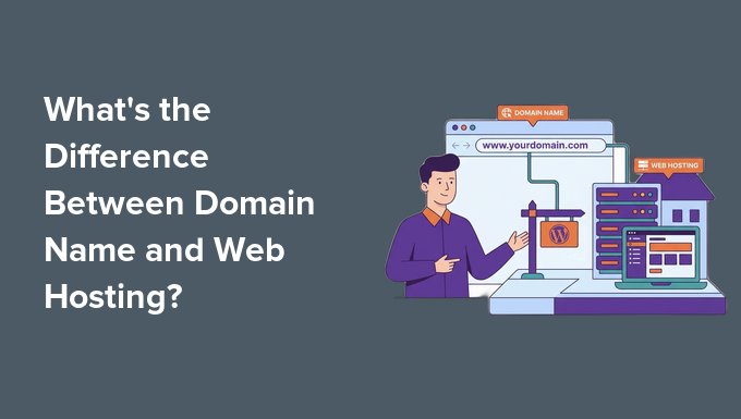 Quelle est la différence entre un nom de domaine et un hébergement web Quelle est la différence entre un nom de domaine et un hébergement web