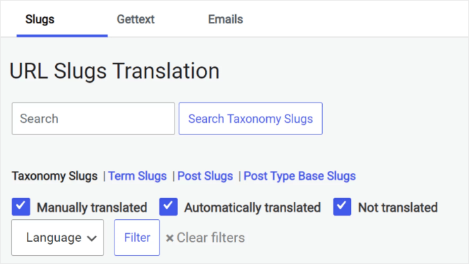 Traducerea slug-urilor URL-urilor TranslatePress