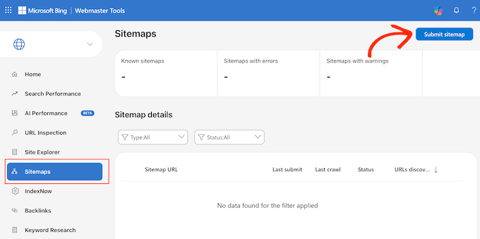 サイトのsitemap.xmlファイルをBingに送信する サイトのsitemap.xmlファイルをBingに送信する