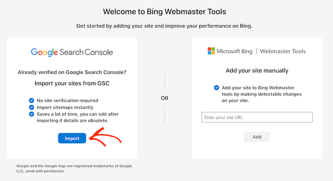 MicrosoftのBingにサイトマップをインポートする方法 Google Search ConsoleからBing Webmaster Toolsにサイトをインポートする方法