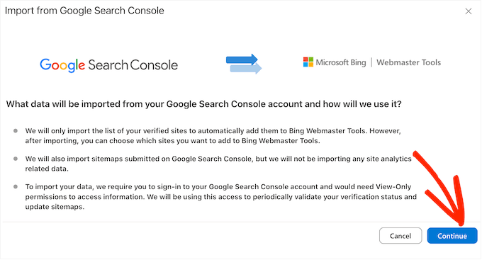 Bingにサイトマップをインポートする Bingにサイトマップをインポートする