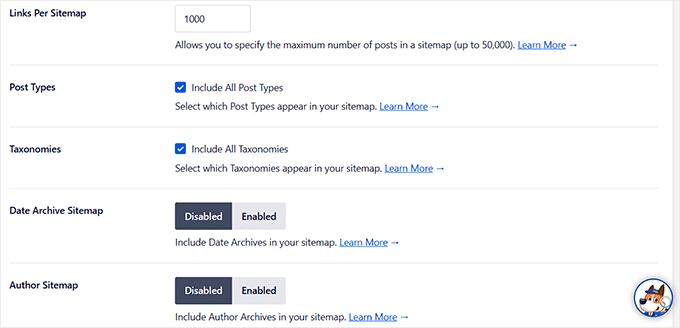Include or exclude post types in AIOSEO sitemaps Include or exclude post types in AIOSEO sitemaps