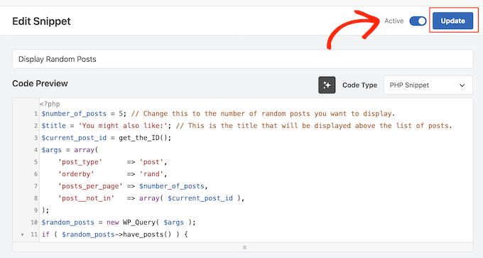 Publier un extrait de code personnalisé sur votre site Web WordPress Publier un extrait de code personnalisé sur votre site Web WordPress