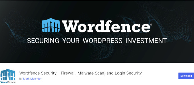 Wordfence - WordPress security plugin