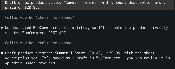 AI-prompt för att skapa en ny WooCommerce-produkt AI-prompt för att skapa en ny WooCommerce-produkt