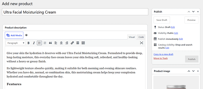 Add product title and description in WooCommerce Add product title and description in WooCommerce