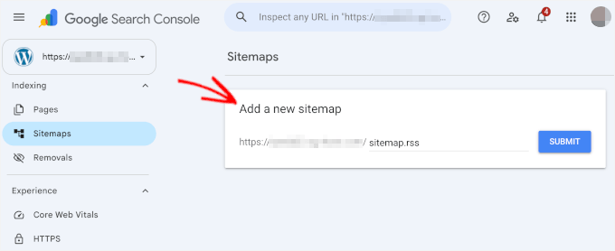 Adding RSS sitemap to Google Search Console Adding RSS sitemap to Google Search Console