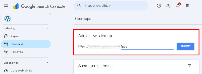 Add the feed URL to Google Search Console Add the feed URL to Google Search Console