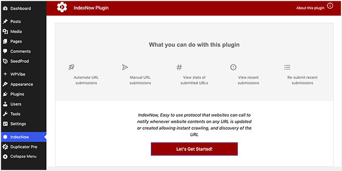 Plugin WordPress IndexNow de la Microsoft Plugin WordPress IndexNow de la Microsoft