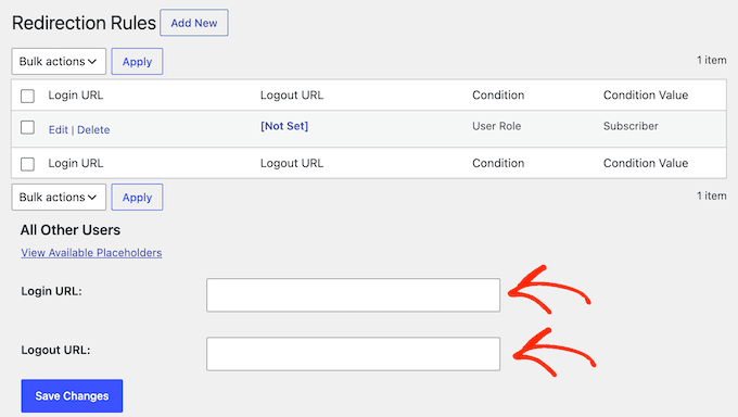 Configurando Redirecionamentos de Login para Todos os Usuários no WordPress Configurando Redirecionamentos de Login para Todos os Usuários no WordPress