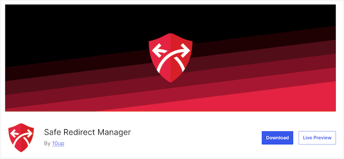 Pluginul WordPress Safe Redirect Manager Safe Redirect Manager, care stochează redirecționările ca tip de postare personalizată în cache