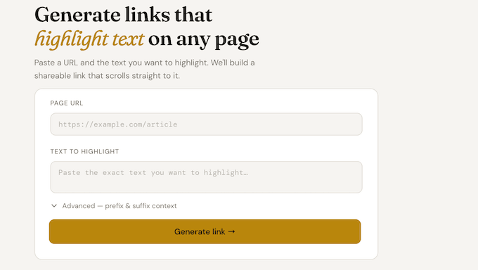 Instrumentul Generator de Fragmente Text Instrumentul Generator de Fragmente Text