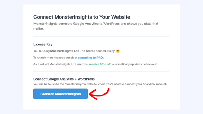 MonsterInsights conectare Google Analytics MonsterInsights conectare Google Analytics