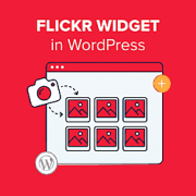 How to Add a Flickr Widget in WordPress