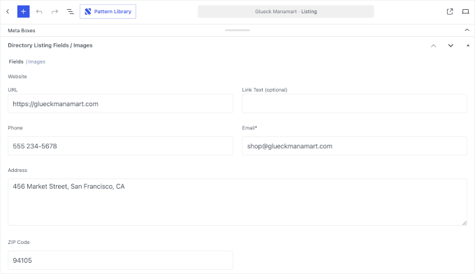 Adding listing for affiliate partner ourselves Adding listing for affiliate partner ourselves